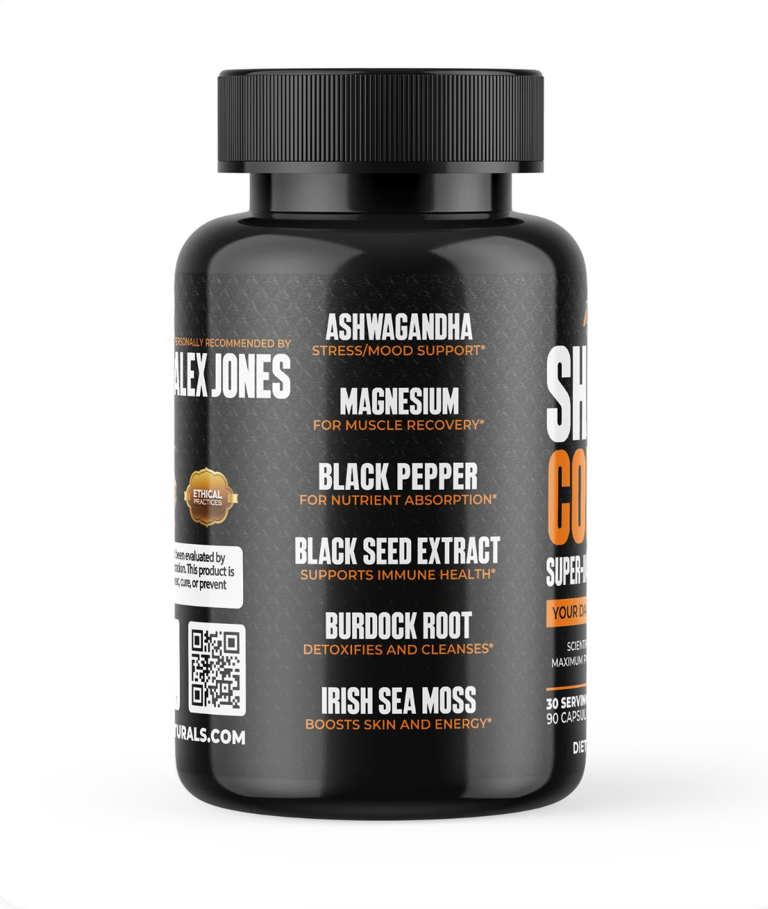 Shilajit Complex - Super-Infused Supplement (90 Capsules) (30 Servings)